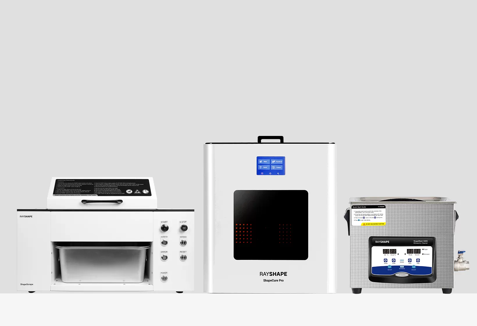 اثر انگشت سه بعدی خود را با راه حل های بعد از پردازش حرفه ای RAYSHAPE افزایش دهید