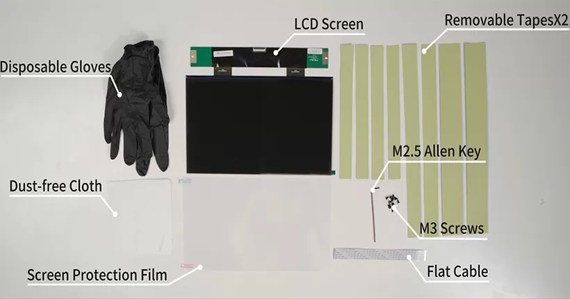 چگونه می توانید از صفحه LCD چاپگر لبۀ E2 3D پس از یک دوره استفاده را جایگزین کنید ؟