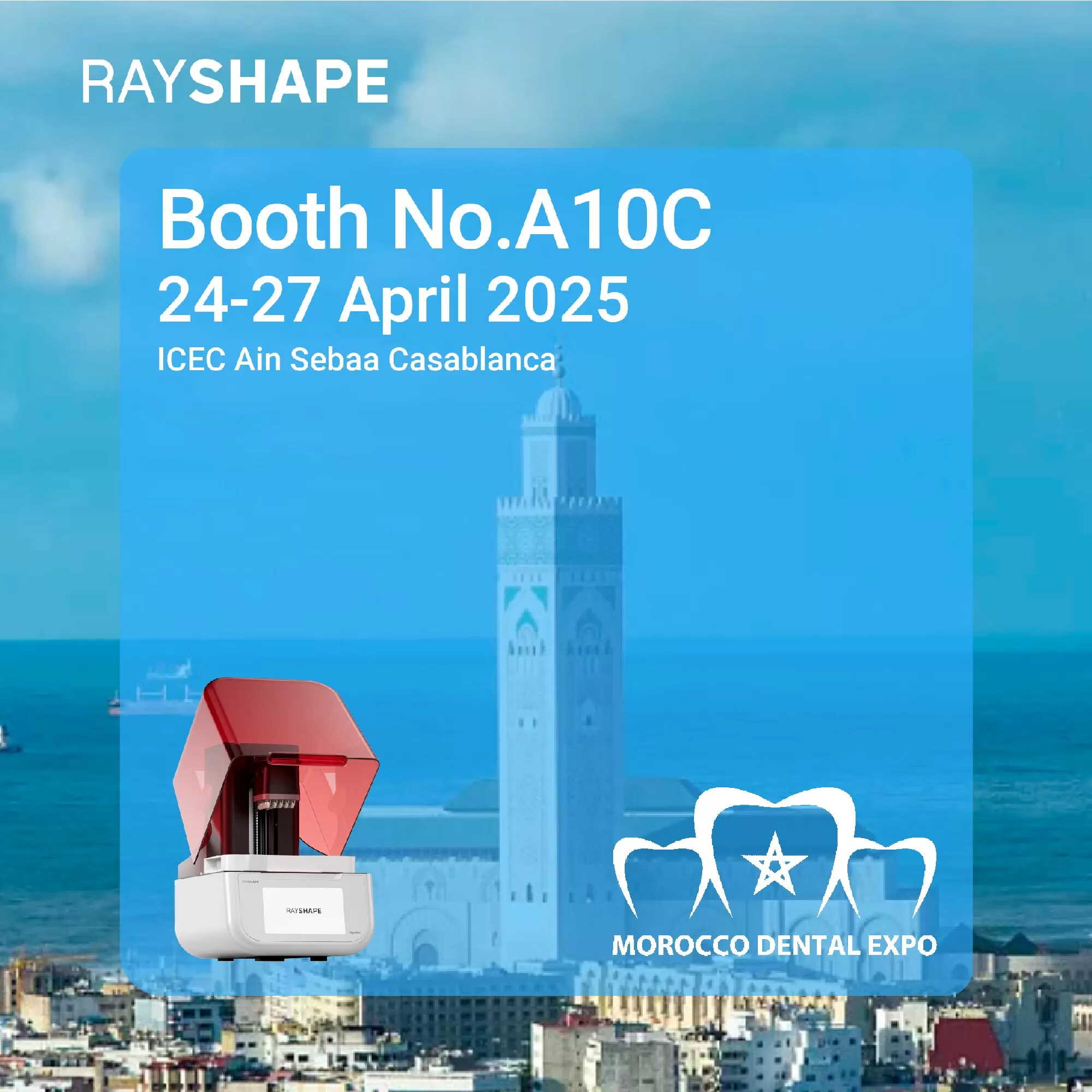 rayshape at morocco dental expo 2025