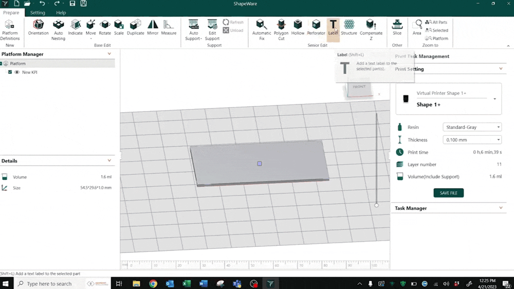 ShapeWare pre-processing software showcase ShapeWare pre-processing software showcase